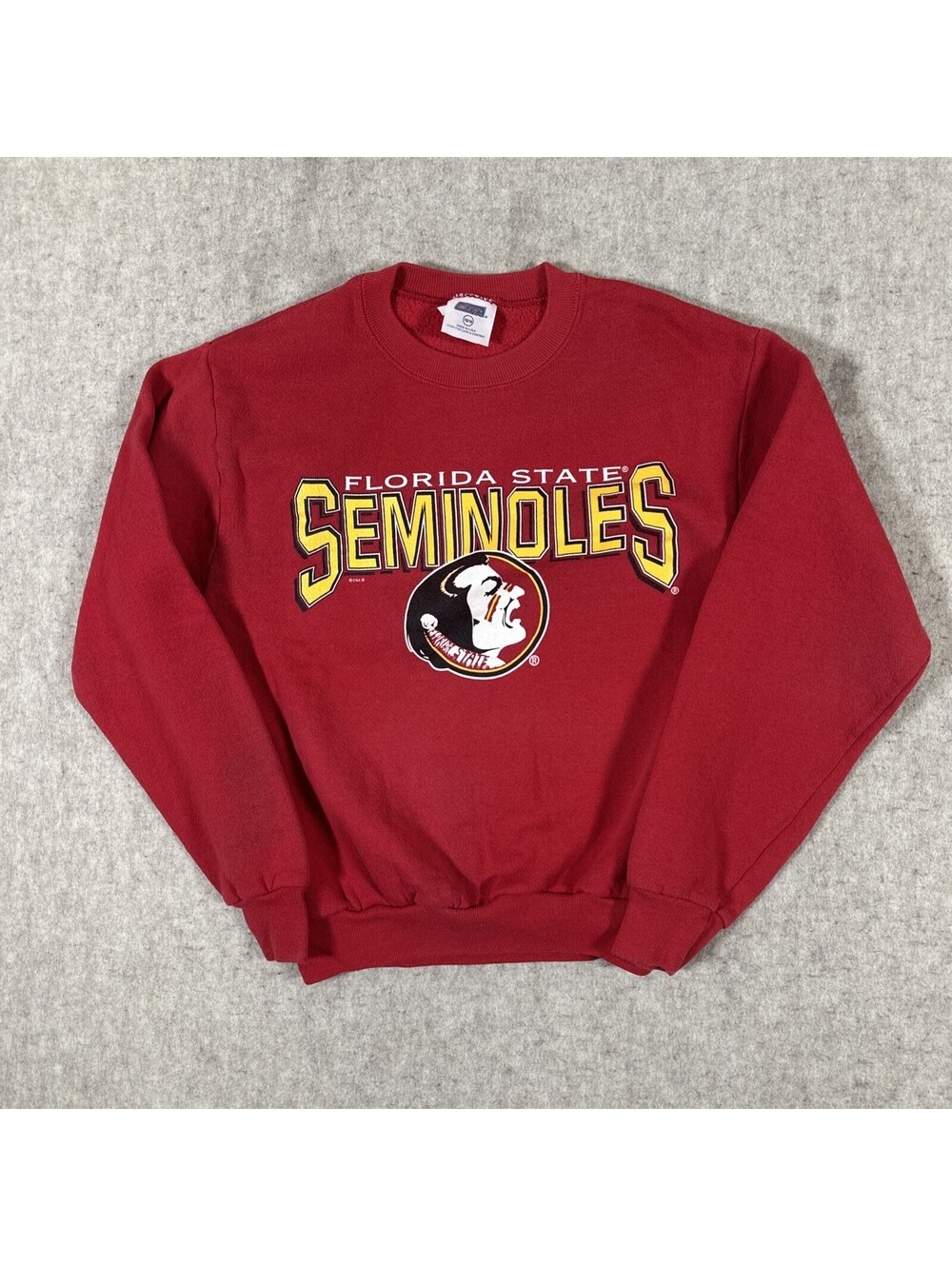 Vintage 90’s Florida State Seminoles Crewneck Sweatshirt Youth L-XL? Red CSA